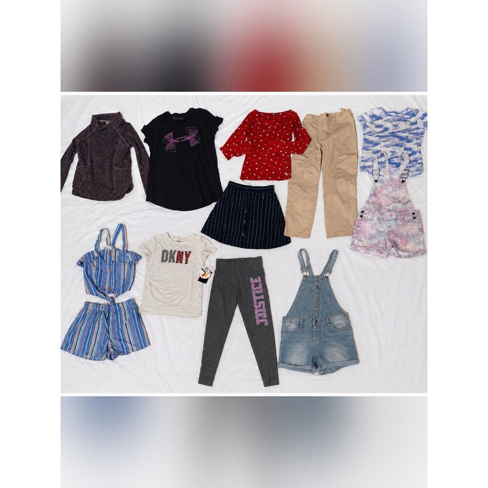 12 Piece Girls clothing bundle size 8-10